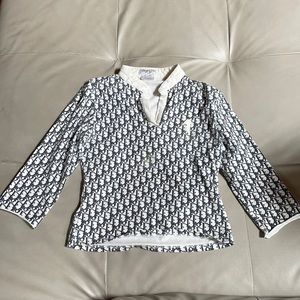 Dior monogram 3/4lengrh top